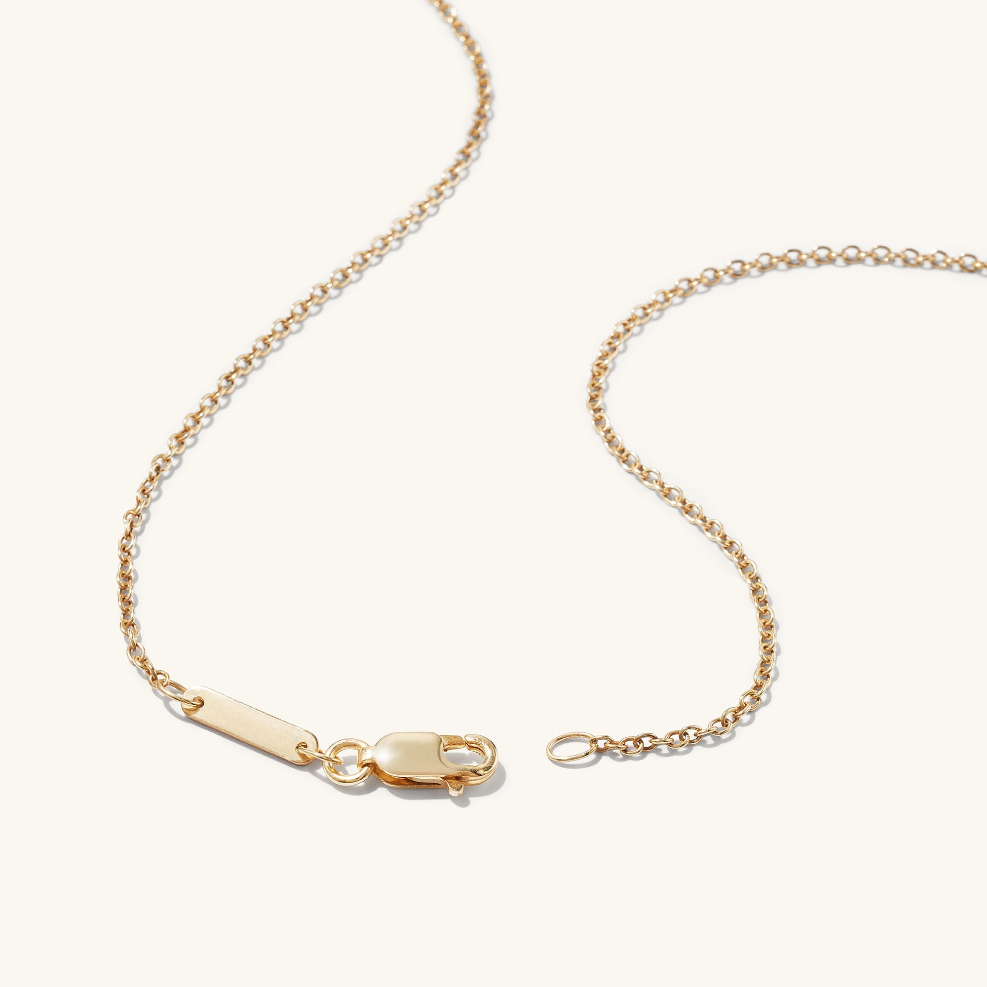 Black Onyx Pendant Necklace shown with a gold chain and a small tag, featuring a close-up of the pendant design.